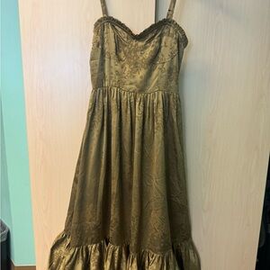 Storia Olive Smocked Dress